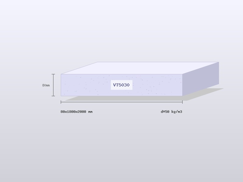Поролон VT5030 80×1800×2000 мм