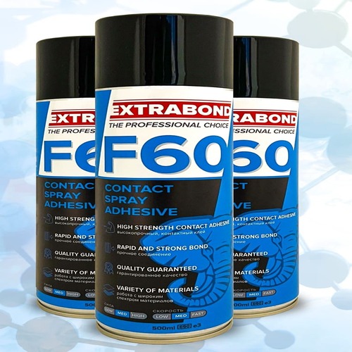 Клей аэрозольный F60 Extrabond универсальный